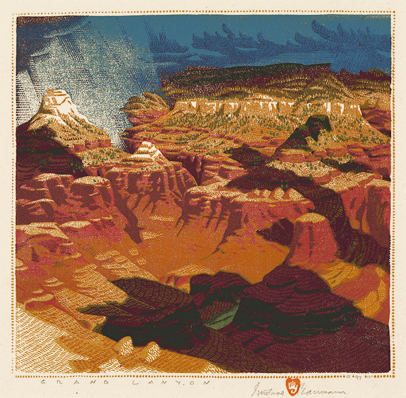 Grand Canyon by Gustave Baumann