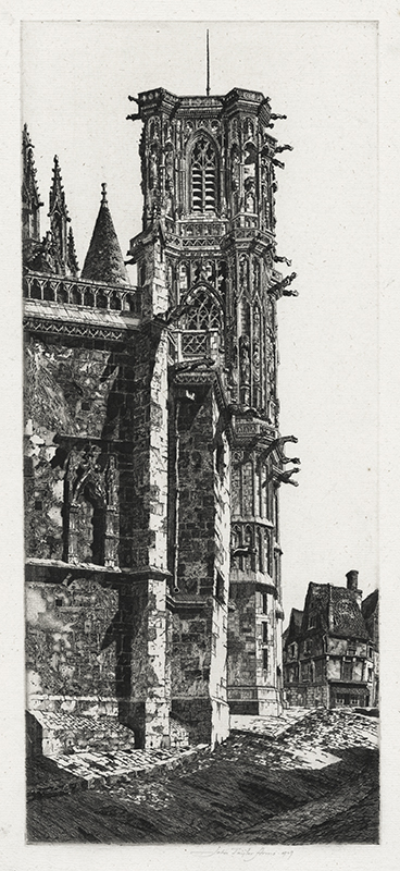 Cathedral of Saint Cyr and Sainte Julitte, Nevers by John Taylor Arms