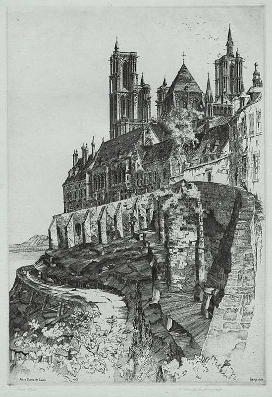 Notre Dame de Laòn by John Taylor Arms