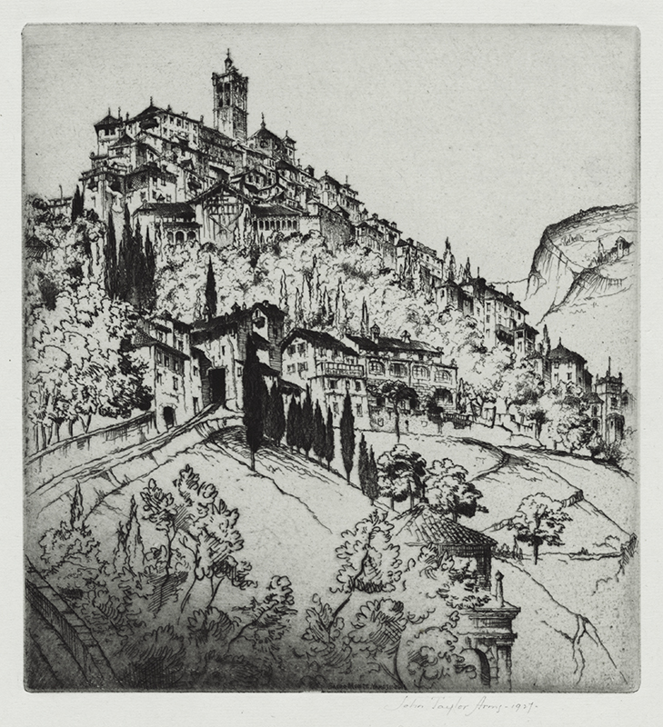 Il Sacro Monte, Varese by John Taylor Arms