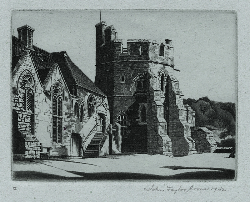 Stokesay Castle by John Taylor Arms