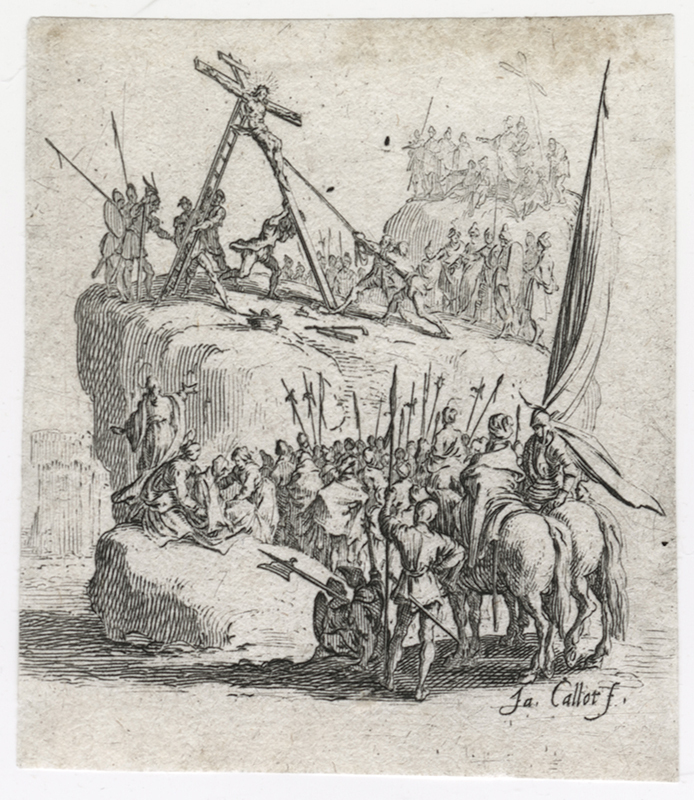 La Petite Passion (suite of 12 miniature etchings) by Jacques Callot