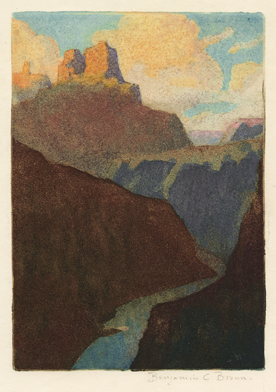 Grand Canyon - Evening Glow by Benjamin Brown