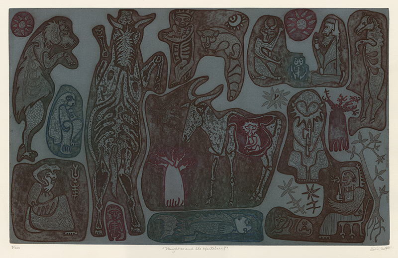 Mughkas and the Hartebeest by John Ihle