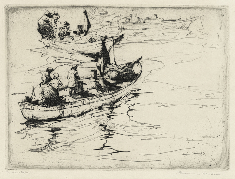 Sardine Fishers by Armin Hansen