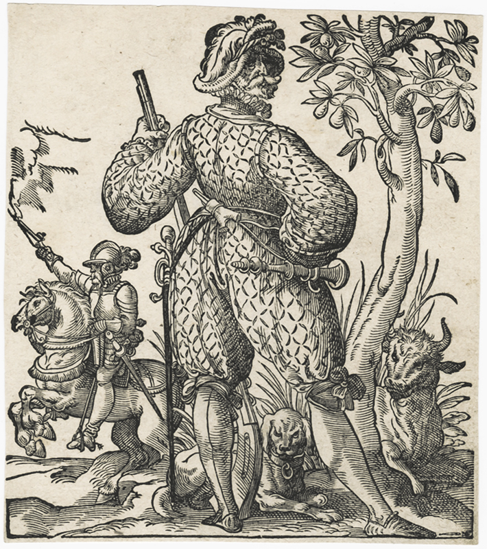 Page 134 from the Kunstbüchlin (A Little Book of Art) by Jost Amman