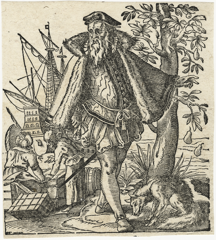 Page 136 from the Kunstbüchlin (A Little Book of Art) by Jost Amman