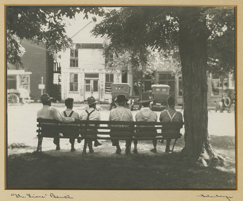 The Liars’ Bench by Frank M. Hohenberger