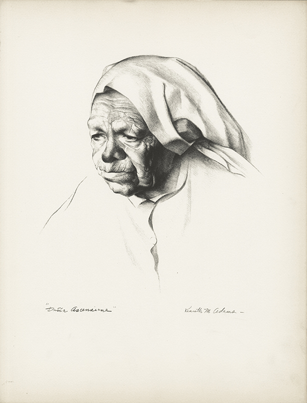 Kenneth M. Adams: Portfolio of Lithographs - New Mexico Artists Series No. 1 by Kenneth Miller Adams