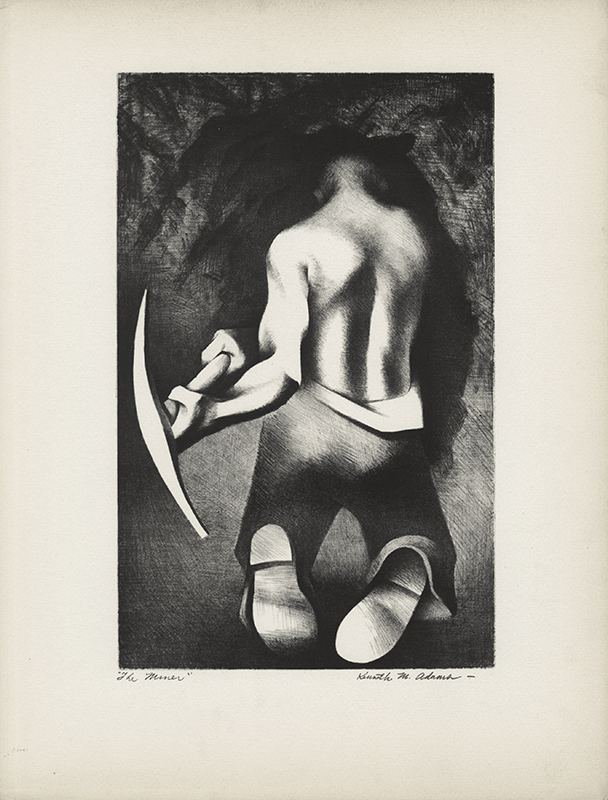 Kenneth M. Adams: Portfolio of Lithographs - New Mexico Artists Series No. 1 by Kenneth Miller Adams