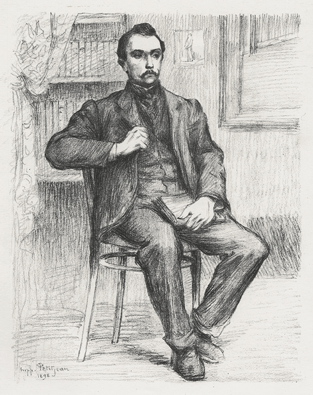 Maurice Maeterlinck by Hippolyte Petitjean