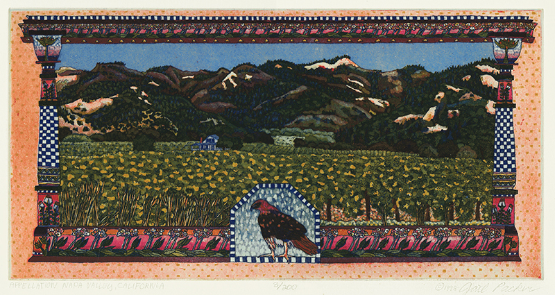Appellation Napa Valley, California by Gail Ann Packer