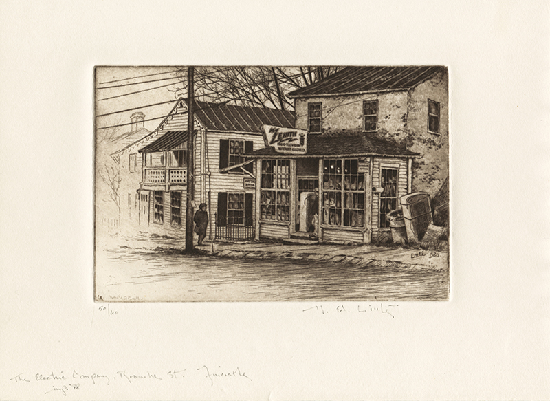 The Electric Company, Roanoke St., Fincastle by Harold E. Little