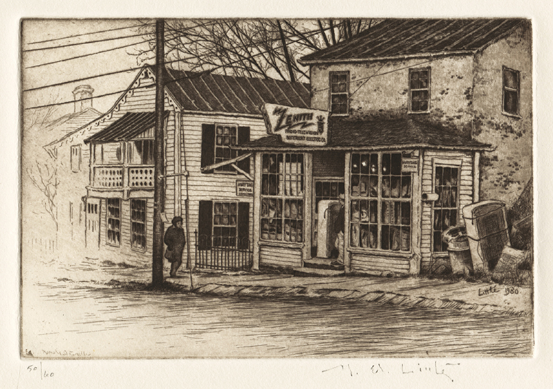 The Electric Company, Roanoke St., Fincastle by Harold E. Little