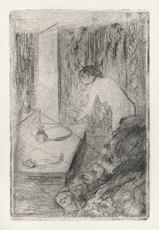 Petit Cabinet de Toilette by Edgar Degas
