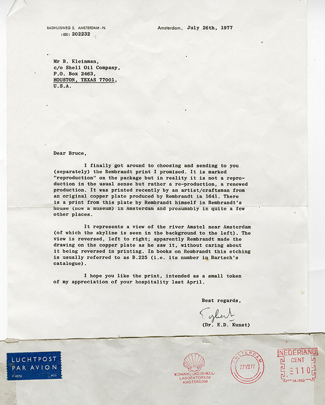 Landscape with Cottages and Hay Barn: Oblong by Rembrandt van Rijn