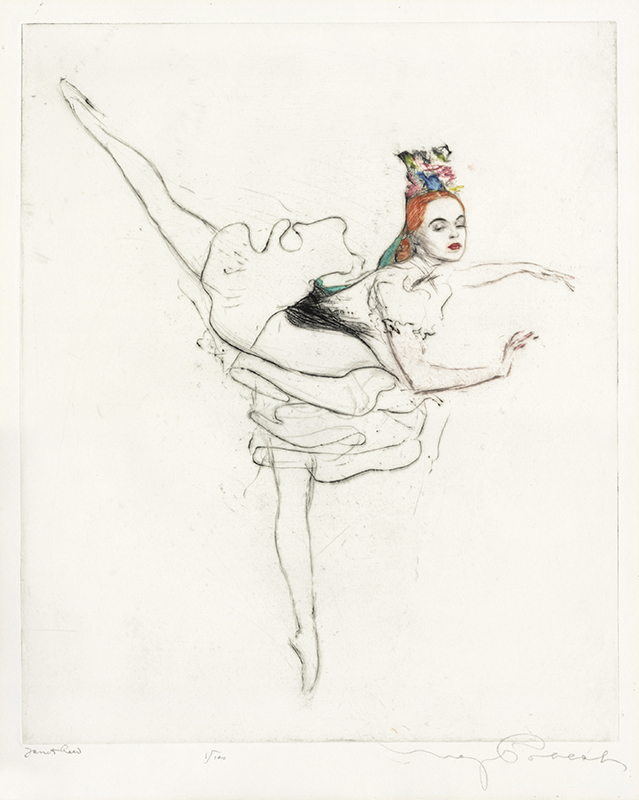 Dancers: Janet Reed by Max Pollak