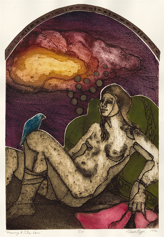 Homage to Titian: Danäe by Eleanor Rappe