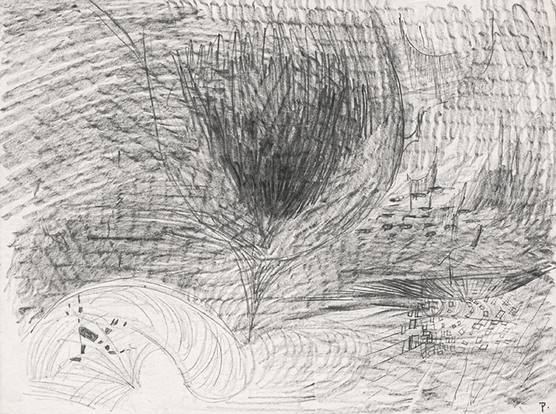 Untitled (abstract landscape) by Pamela Boden