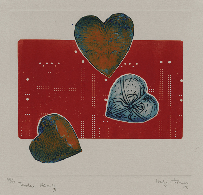 Techno Hearts II by Helga Thomson