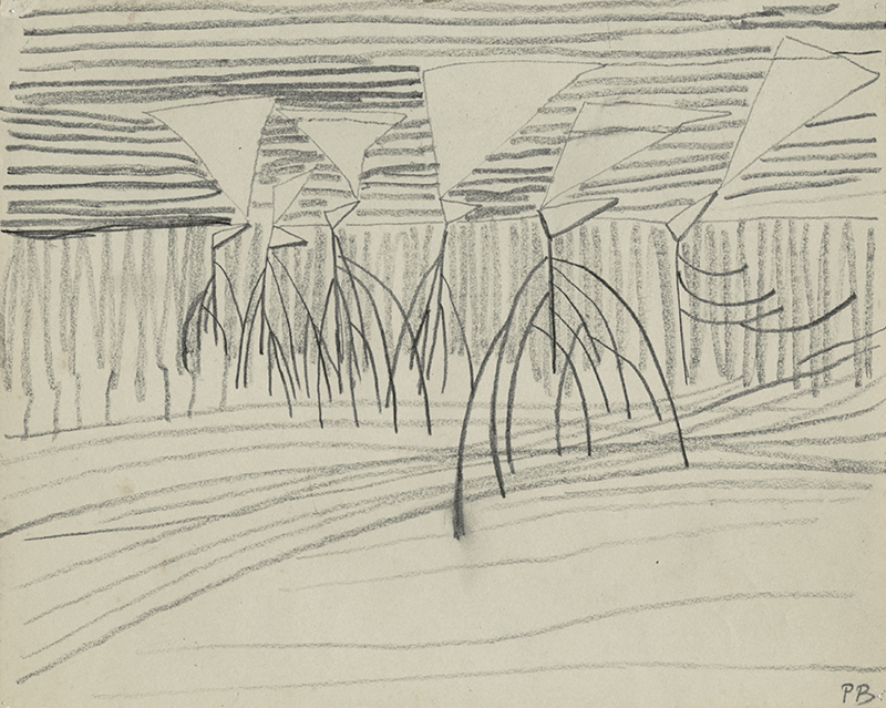 Untitled (abstract landscape) by Pamela Boden