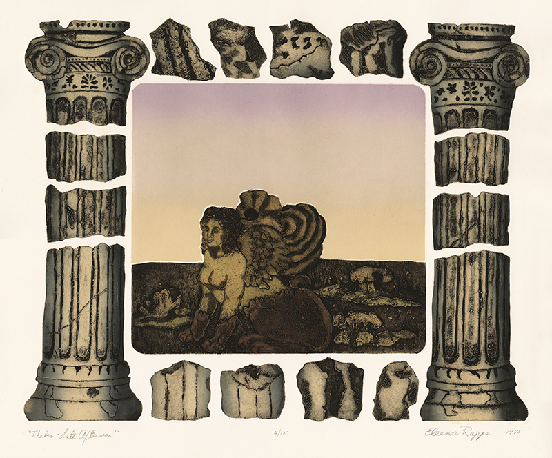 Thebes - Late Afternoon by Eleanor Rappe