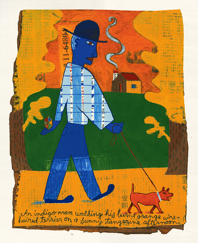 Indigo Man by Michael Mabry