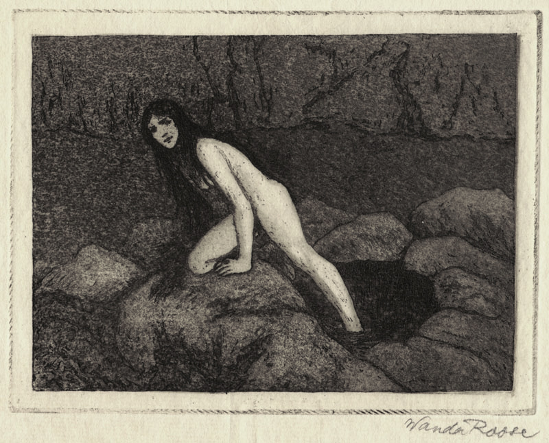 (Nude) by Wanda Agnes Reichman-Roose