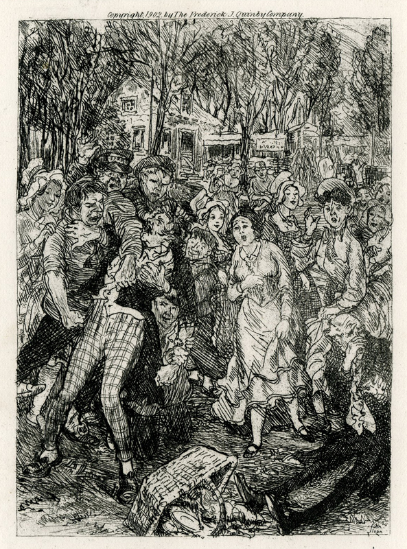 The Row at the Picnic (From the de Kock Series Monsieur Dupont volume 1) by John French Sloan