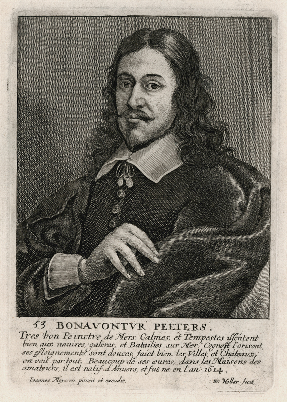 Bonavontur Peeters by Wenceslaus Hollar