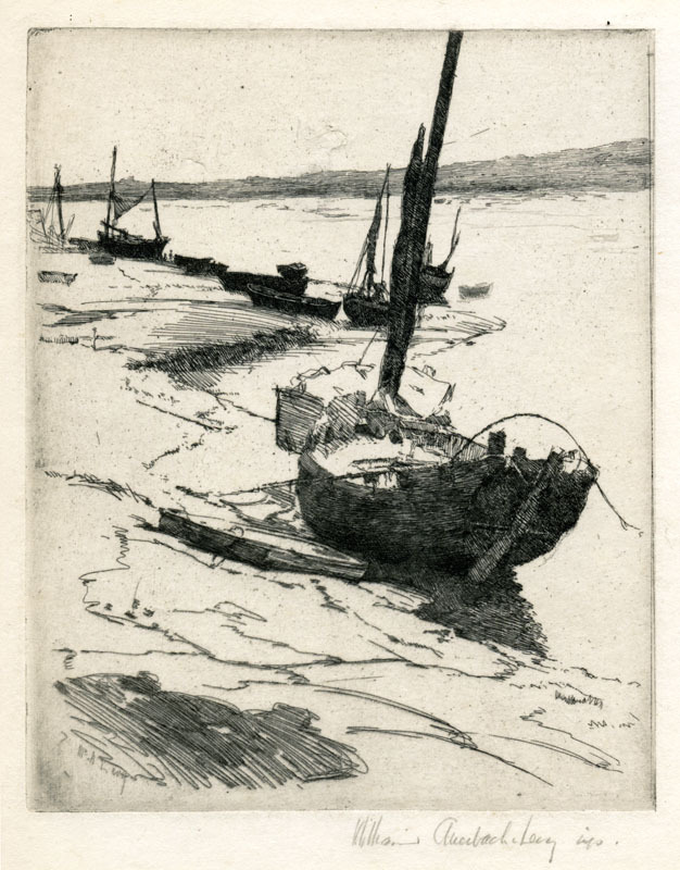 Chalk Boats by William Auerbach-Levy