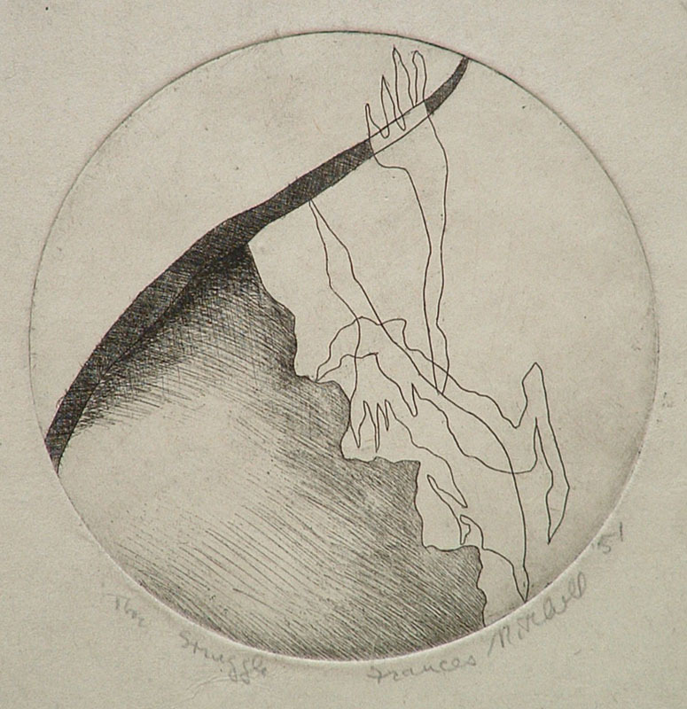 The Struggle by Frances Mitchell Wardin