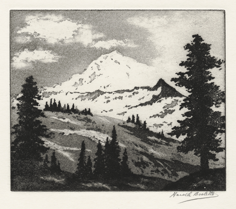 Mountains, High Sierra by Harold Doolittle