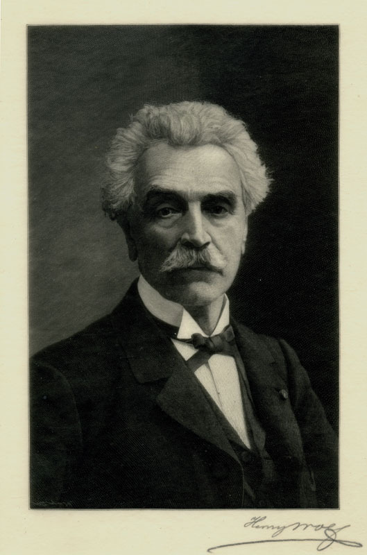 Portrait of Mr. Jean Leon Gerome by Henry Wolf