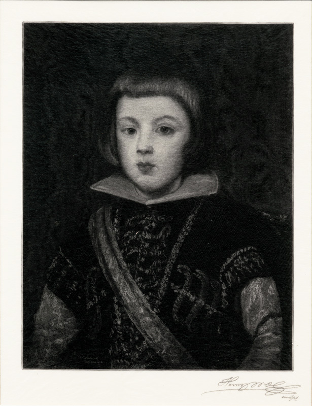 Don Balthazar Carlos (after Velasquez) by Henry Wolf