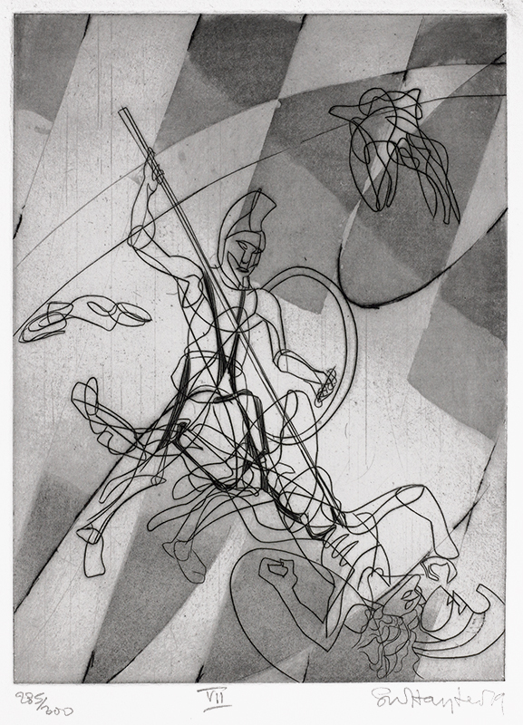 Death of Hektor Portfolio by Stanley William Hayter