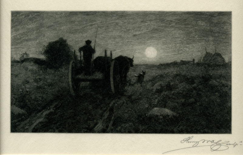 Homeward   (after Louis Paul Dessar) by Henry Wolf