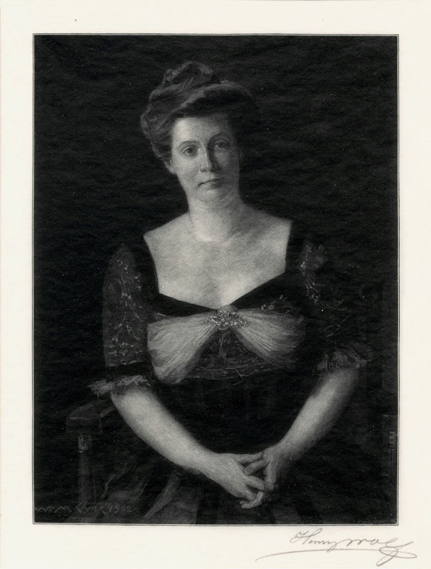 Mrs. G.H. Earle; or, Alice (after W. M. Chase) by Henry Wolf