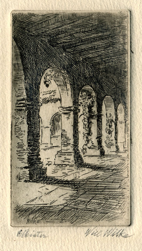 Cloister by William Hancock Wilke