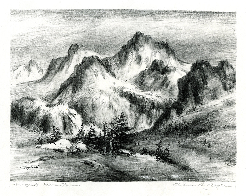 Mighty Mountains by Charles B. Rogers