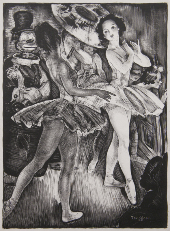 Ballerinas by Gustaf Adolf Tenggren
