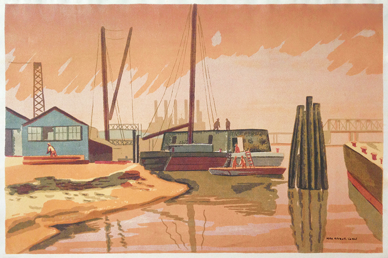 Harlem River by Max Arthur Cohn
