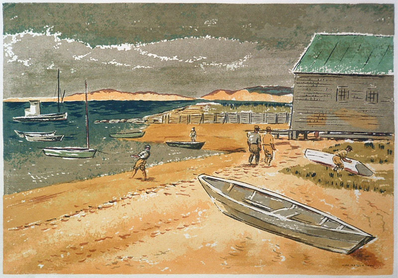The Bay by Max Arthur Cohn Annex Galleries Fine Prints