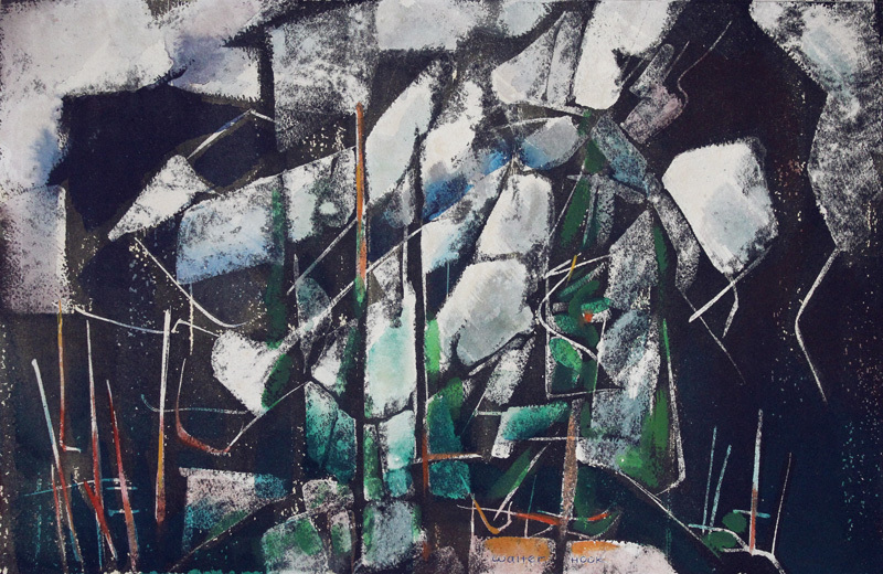 Mt. Rainier by Walter Hook Annex Galleries Fine Prints