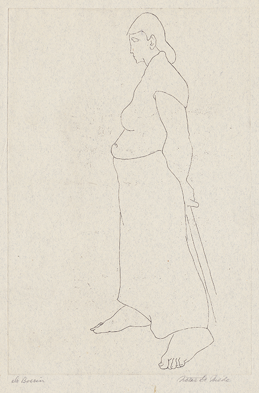 De Boerin (Peasant Woman) by Victor De Wilde