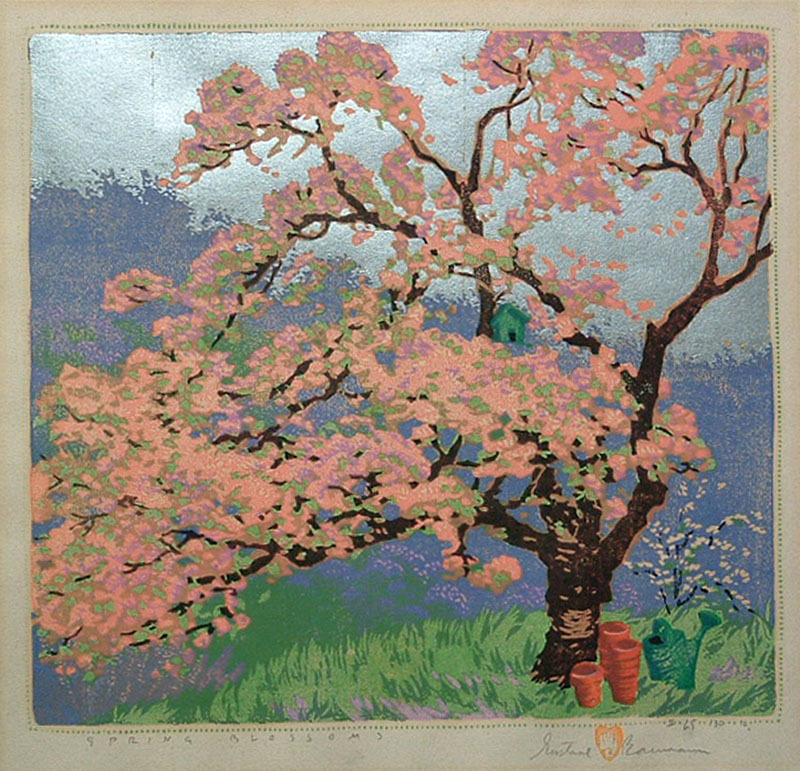 Spring Blossoms by Gustave Baumann