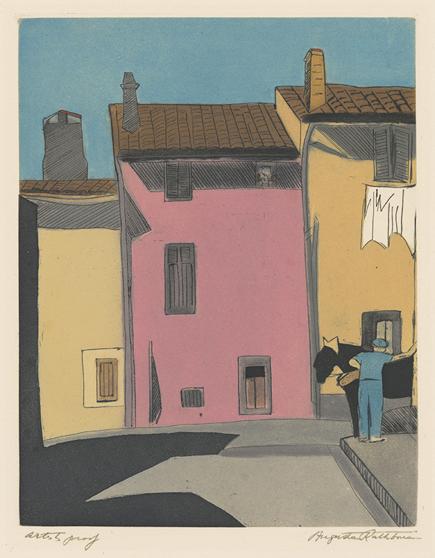 Frejus, French Riviera by Augusta Payne Rathbone