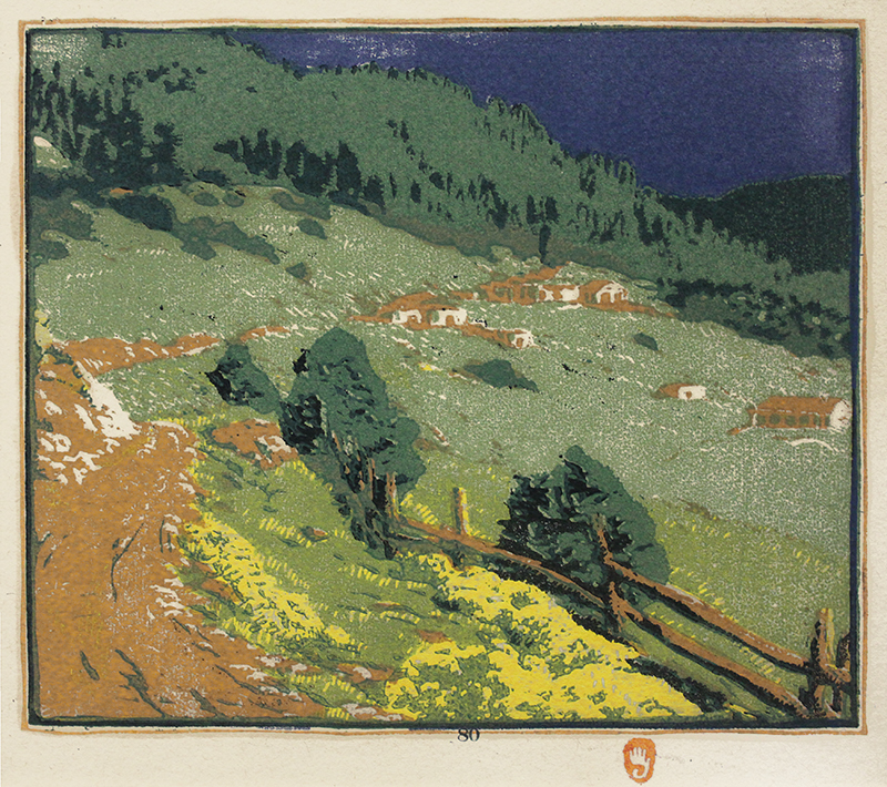 Pecos Valley by Gustave Baumann