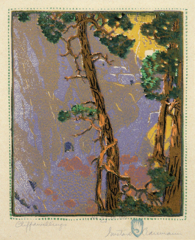 Cliffdwellings by Gustave Baumann