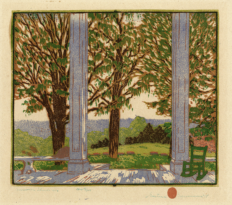 Summer Shadows by Gustave Baumann